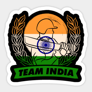 Team India, Cricket Sticker